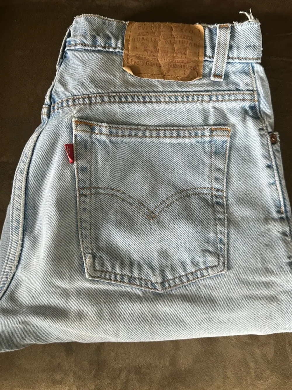 Levi's Light Wash Vintage Jean Short - Picture 1 of 6